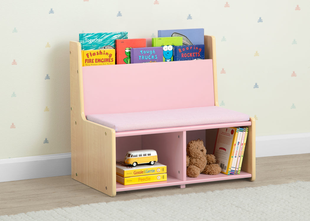 GapKids Reading Nook with Padded BenchBlush Pink (1271)