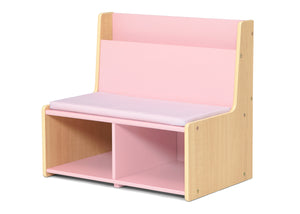 Blush Pink (1271) 10-GapKids Reading Nook with Padded Bench
