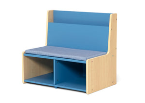 Indigo Blue (1680) 15-GapKids Reading Nook with Padded Bench