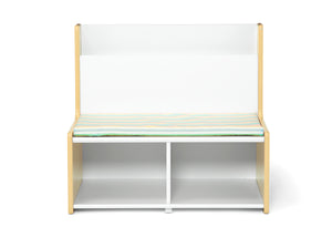 Pastel (1681) 4-GapKids Reading Nook with Padded Bench