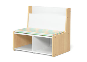 Pastel (1681) 5-GapKids Reading Nook with Padded Bench