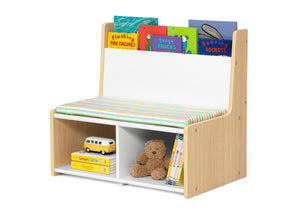 Pastel (1681) 7-GapKids Reading Nook with Padded Bench