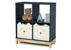 Brannan Bear Bookcase with Bins 19-Brannan Bear Bookcase with Bins