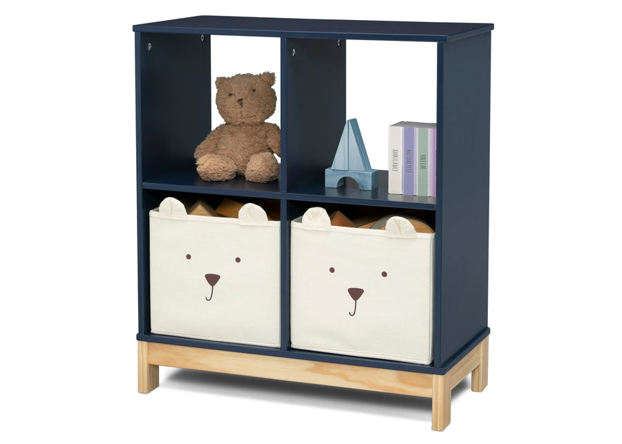 Brannan Bear Bookcase with Bins 19-Brannan Bear Bookcase with Bins