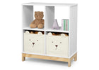 Brannan Bear Bookcase with Bins 8-Brannan Bear Bookcase with Bins