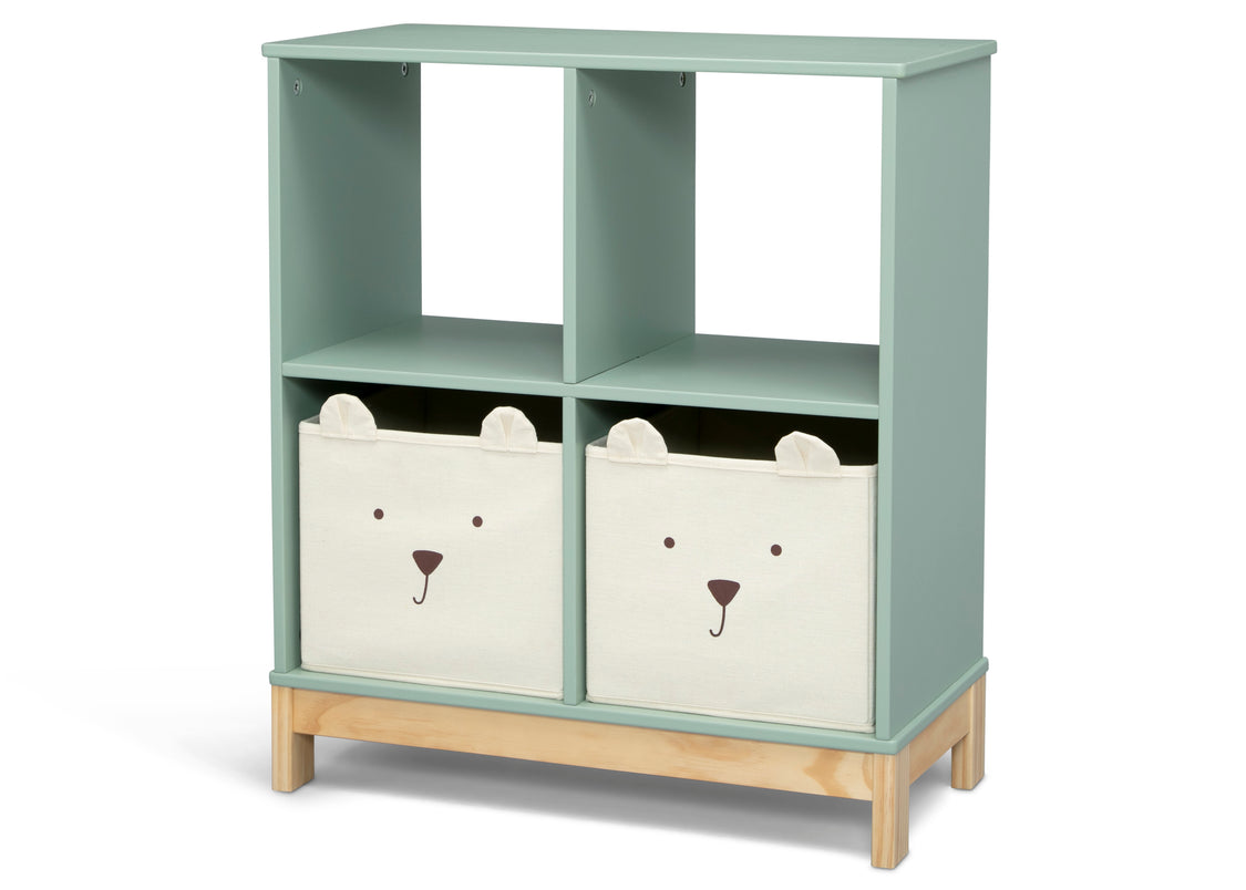 Brannan Bear Bookcase with Bins