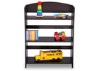 Delta Children Dark Chocolate (207) MySize Bookshelf, Front Detail, c5c 4-MySize Bookshelf