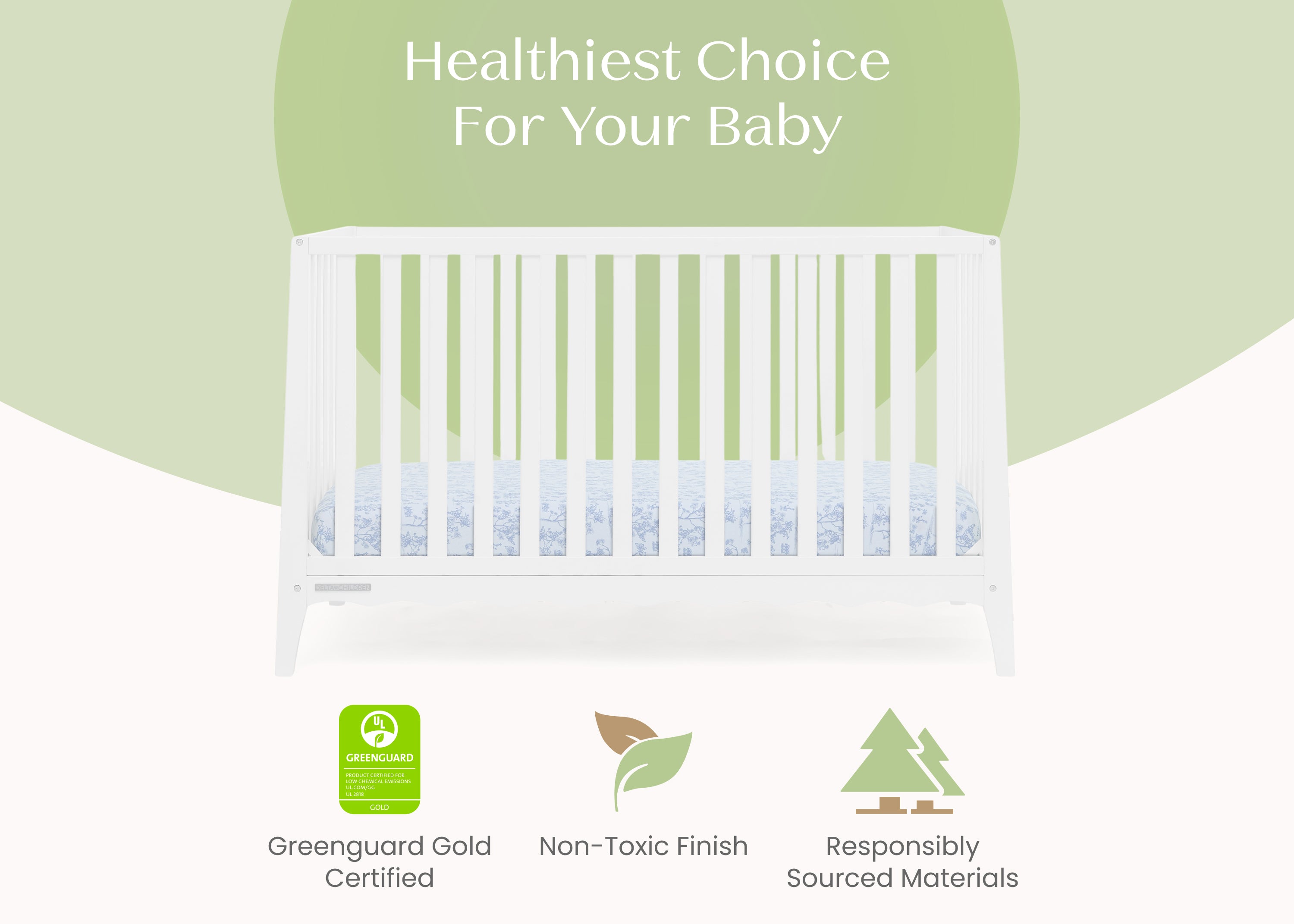 Lulu 5-in-1 Convertible Crib | Delta Children