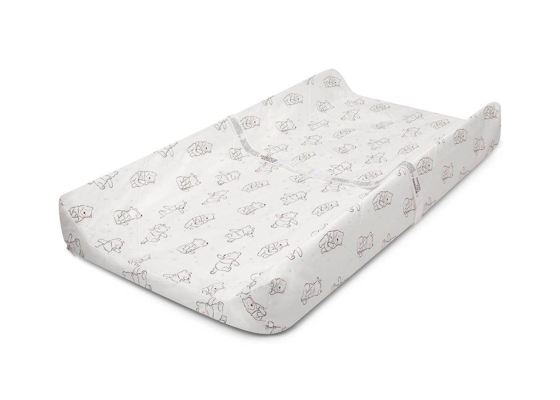 Disney Winnie the Pooh Contoured Changing Pad with Plush Cover