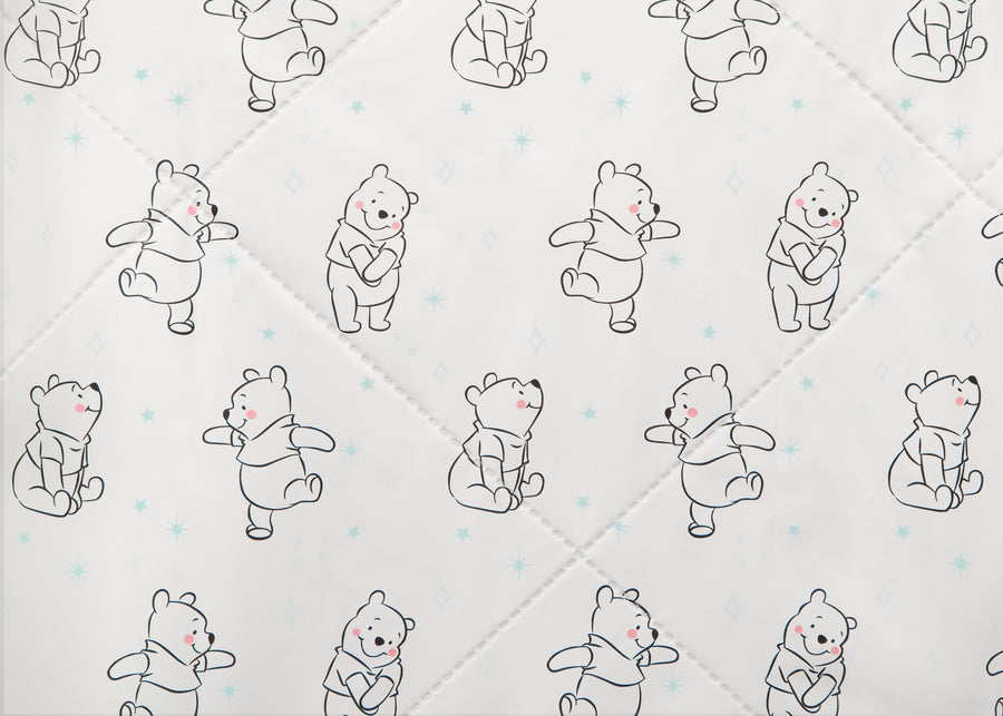 No Color (NO) 6-Disney Winnie the Pooh Contoured Changing Pad with Plush Cover