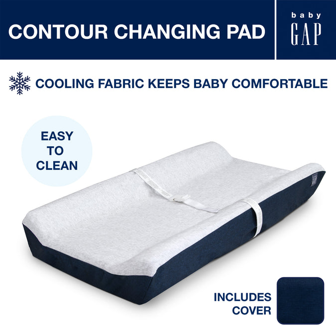 No Color (NO) 4-babyGap Contoured Changing Pad with Cooling Cover