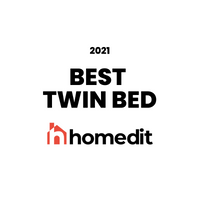 Award badge for Best Twin Bed 2021