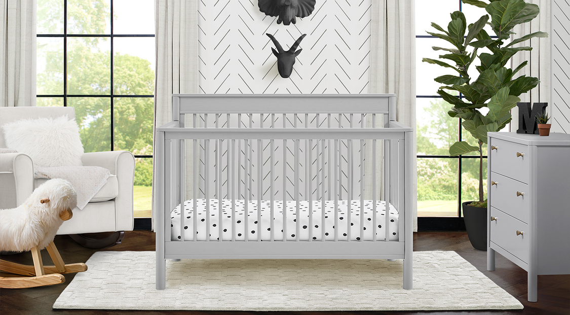 Remy 6-in-1 Nursery Set Grey