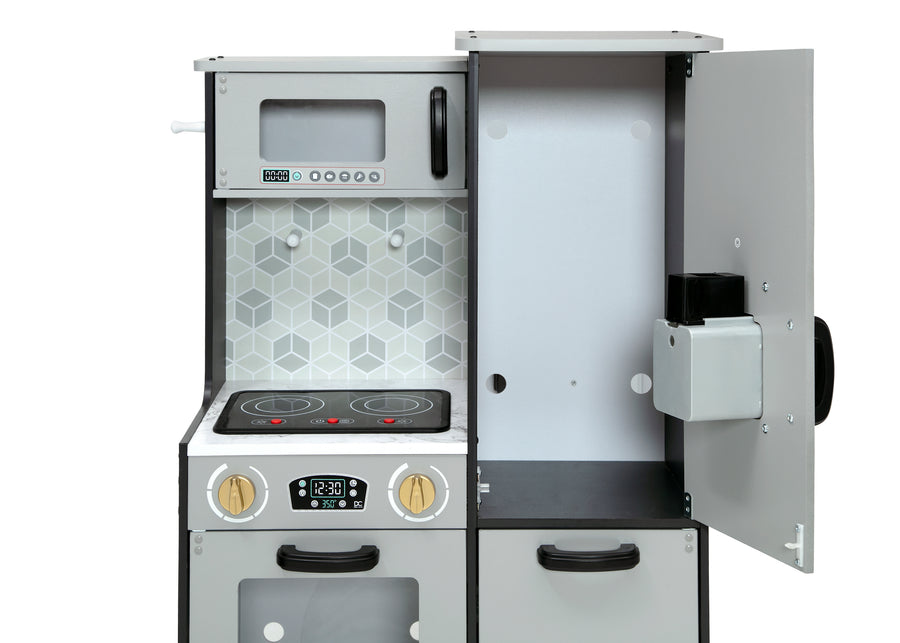 Grey (1631) 19-Gourmet All-in-One Corner Play Kitchen