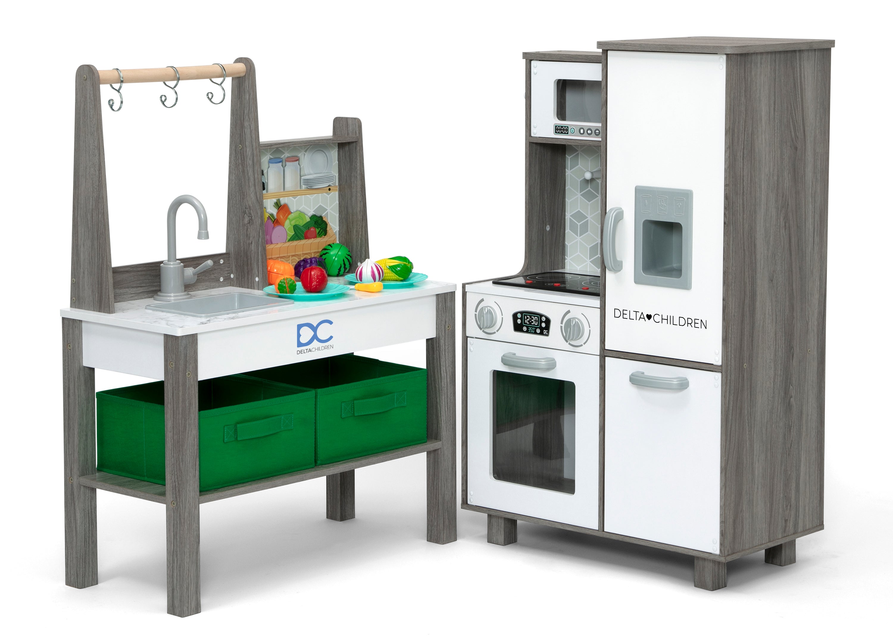 Gourmet All-in-One Corner Play Kitchen | Delta Children