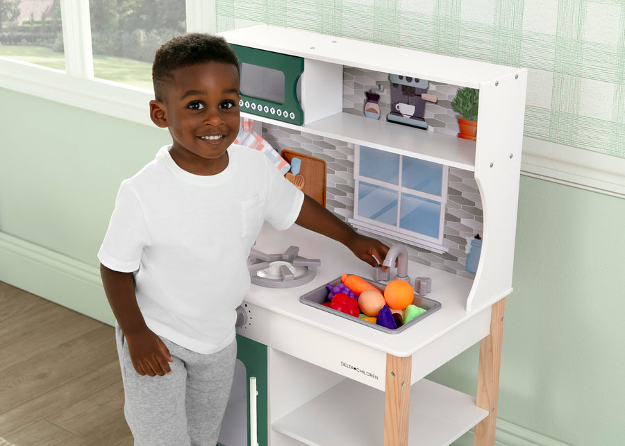 Green (1653) 26-Tiny Chef Play Kitchen