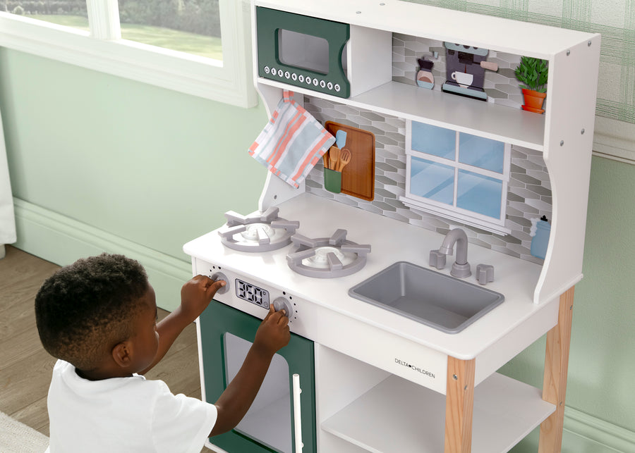 Green (1653) 27-Tiny Chef Play Kitchen