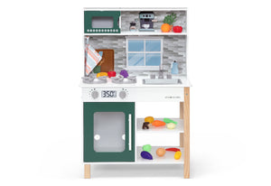 DCB: Green (1653) 26-Tiny Chef Play Kitchen