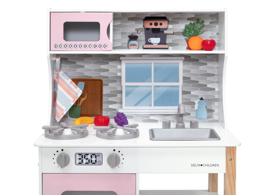 Pink (1654) 8-Tiny Chef Play Kitchen