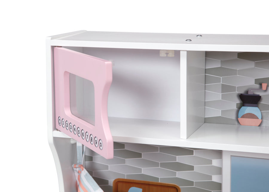 Pink (1654) 6-Tiny Chef Play Kitchen