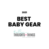 Award badge for Best Baby Gear 2021