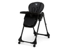 Black (001) 5-2-in-1 SlimFold High Chair for Babies and Toddler