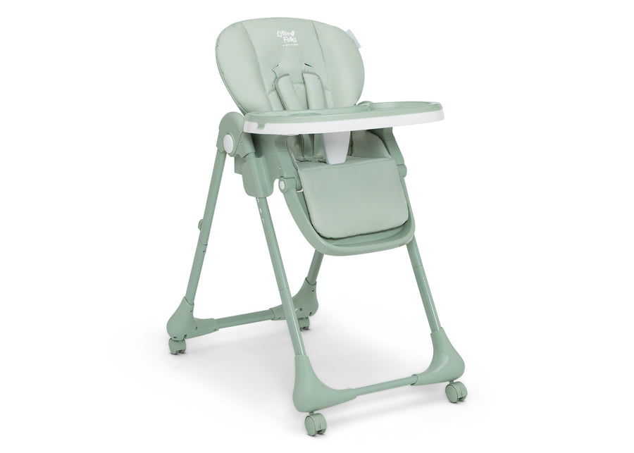Sage Green (2446) 25-2-in-1 SlimFold High Chair for Babies and Toddler