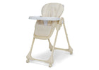 Cream (2447) 45-2-in-1 SlimFold High Chair for Babies and Toddler