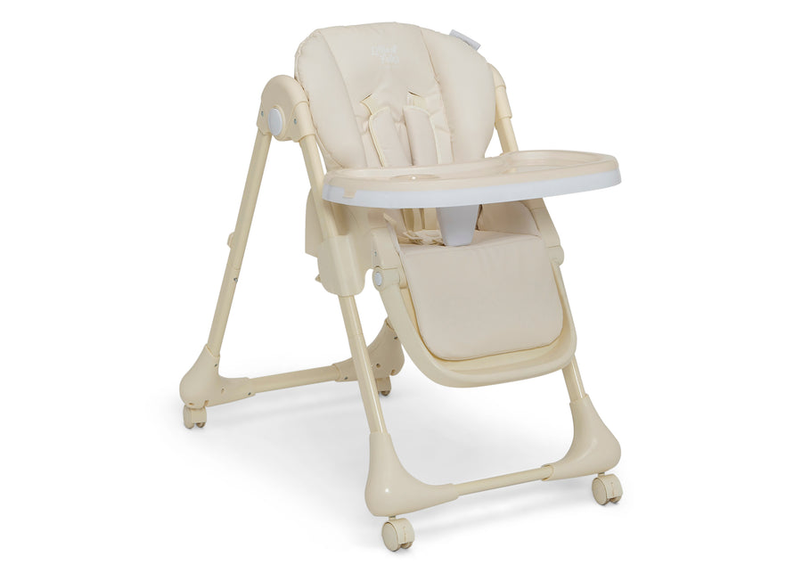 Cream (2447) 39-2-in-1 SlimFold High Chair for Babies and Toddler