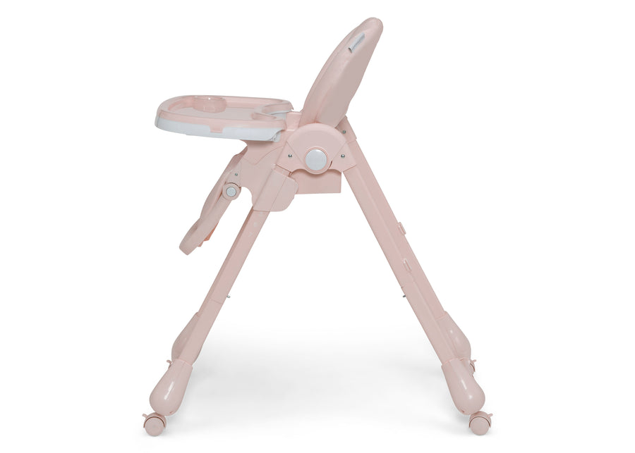 Pink (2448) 63-2-in-1 SlimFold High Chair for Babies and Toddler
