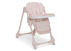 Pink (2448) 56-2-in-1 SlimFold High Chair for Babies and Toddler
