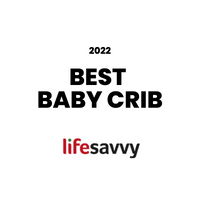 Award badge for Best Baby Crib 2022