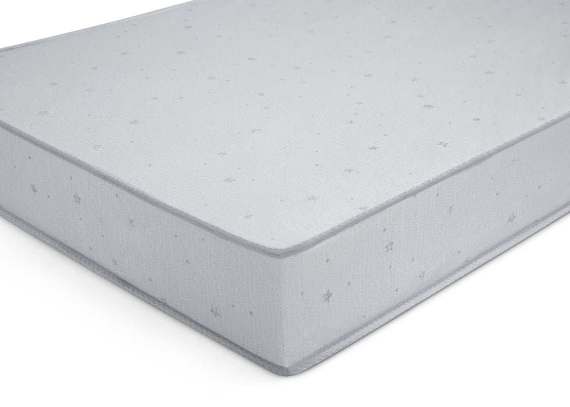 Simmons Kids® Silver Nights Dual Sided 2-Stage Baby Crib Mattress and Toddler Mattress