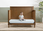 Blue and Light Blue (NO) 6-Refresh 2-Stage Crib and Toddler Mattress