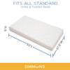 No Color (NO) 5-DayDream 2-Sided Crib and Toddler Mattress