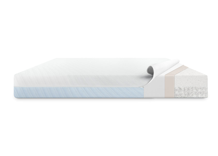 No Color (NO) 3-Ionic Breathe Crib and Toddler Mattress with Cloud Core