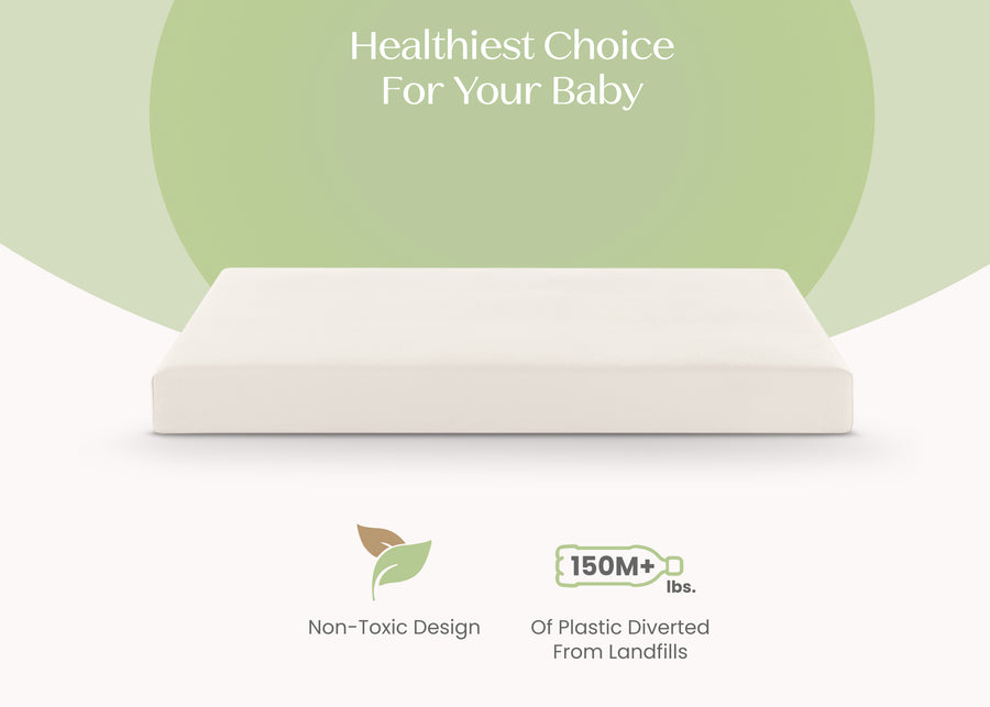 No Color (NO) 10-CleanEarth Certified Organic Crib and Toddler Mattress