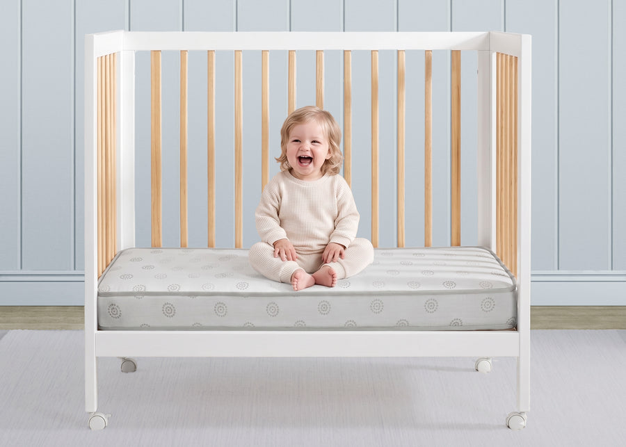 White (NO) 2-Twinkle Galaxy Limited 4-inch Mini Crib Mattress