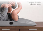 Grey (NO) 6-Molded Waterproof Changing Pad with Fresh Technology