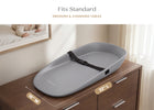 Grey (NO) 7-Molded Waterproof Changing Pad with Fresh Technology