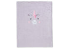 Light Purple Unicorn (1262) 14-Sherpa Throw Blanket for Kids