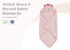 Pink Cat (1261) 36-Baby Hooded Bath Towel