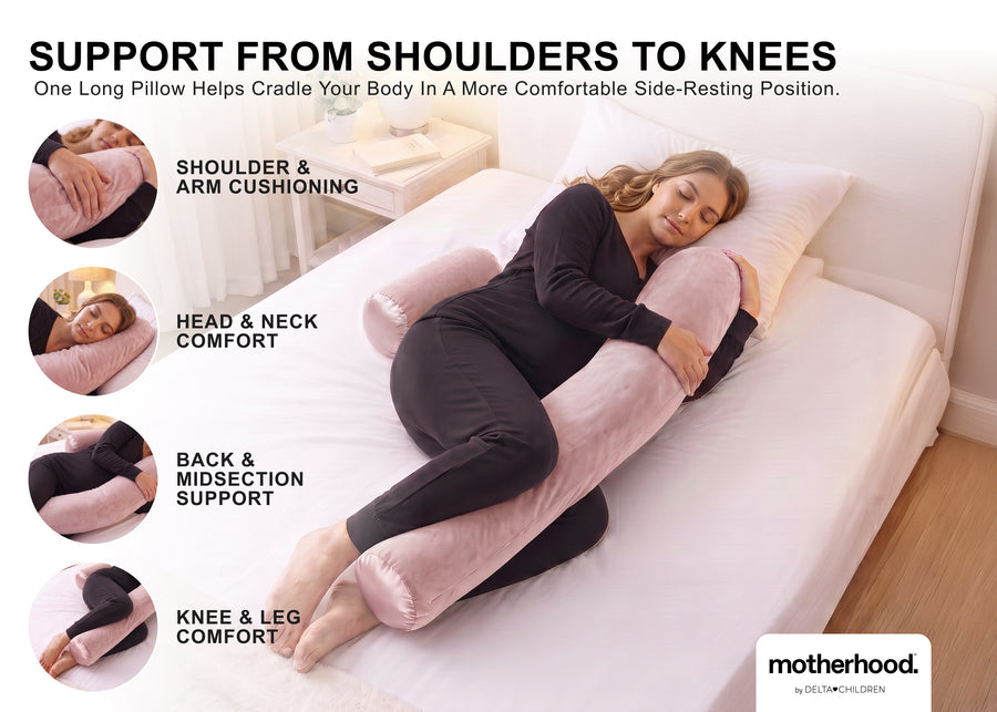 Pink (NO) 31-2-Piece Pregnancy Pillow Set