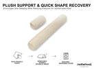 Beige (NO) 4-2-Piece Pregnancy Pillow Set