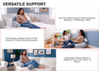 Grey (NO) 21-2-Piece Pregnancy Pillow Set