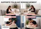 Beige (NO) 5-Nursing Pillow with Adjustable Safety Strap