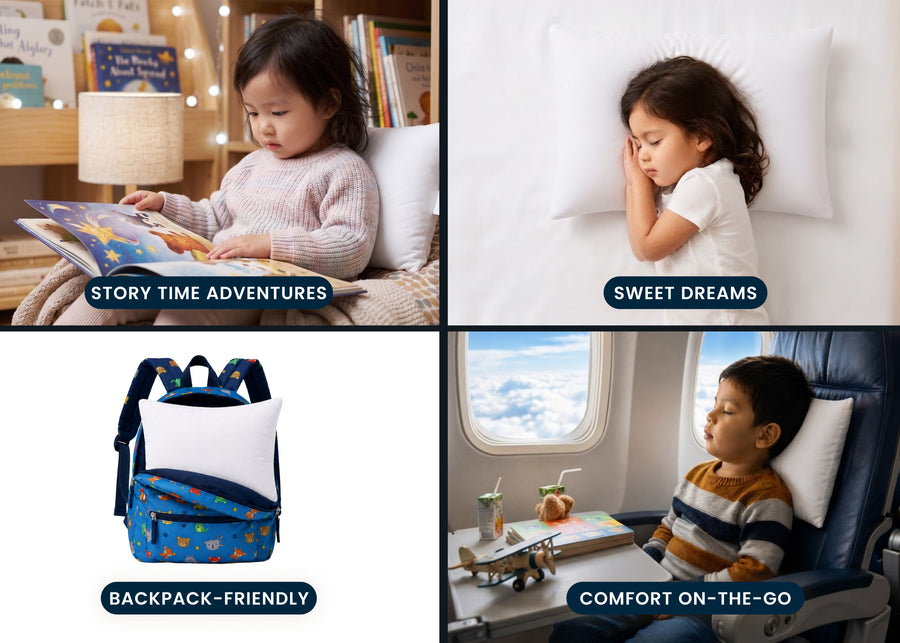 White (NO) 21-Serta Plush Comfort Toddler Pillow