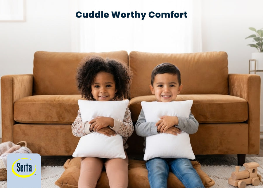 White (NO) 22-Serta Plush Comfort Toddler Pillow
