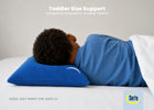 Blue (NO) 4-Serta Plush Comfort Toddler Pillow