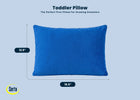 Blue (NO) 7-Serta Plush Comfort Toddler Pillow